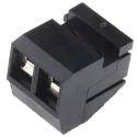 RS PRO PCB Terminal Block 2-Contact 5 mm Pitch 1 Row, Polyamide Housing, Screw Connection, 250V 10A 897-1297