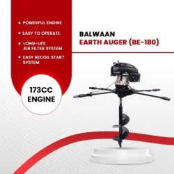 Balwaan Earth Auger BE-180 173cc (Without Bit)