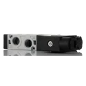 RS PRO Pneumatic Solenoid Valve 5/2 Solenoid/Spring G 24V dc Die Cast Aluminium Body 1020 L/min Flow Rate 907-6387