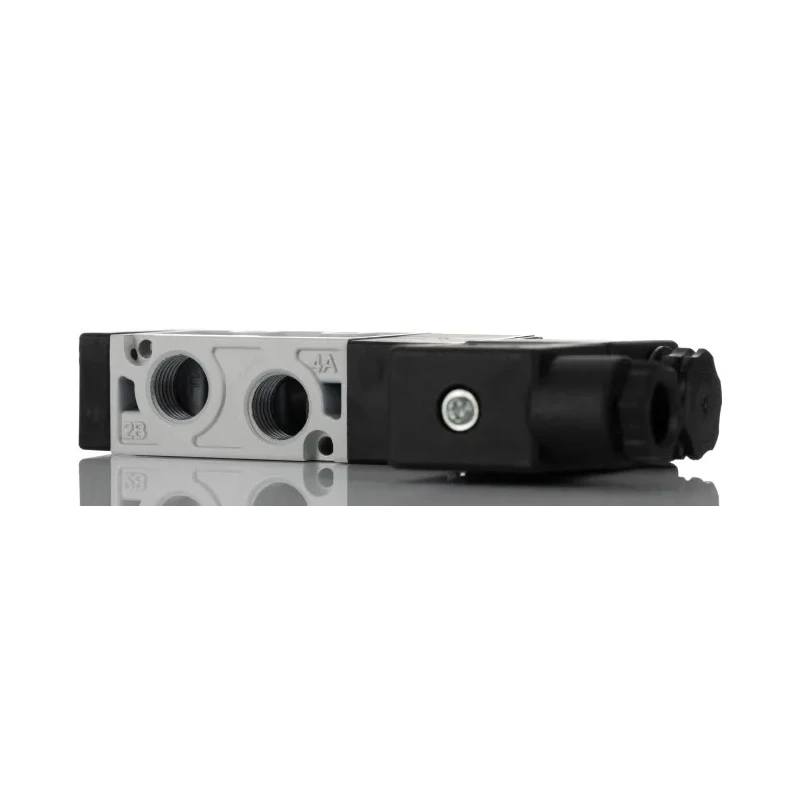 RS PRO Pneumatic Solenoid Valve 5/2 Solenoid/Spring G 24V dc Die Cast Aluminium Body 1020 L/min Flow Rate 907-6387