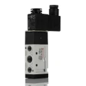RS PRO Pneumatic Solenoid Valve 5/2 Solenoid/Spring G 24V dc Die Cast Aluminium Body 1020 L/min Flow Rate 907-6387