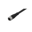 ifm electronic Female 8 Way M12 to 8 Way Unterminated Sensor Actuator Cable 5m E12403