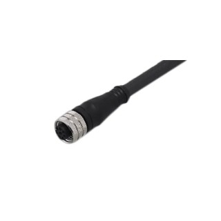 ifm electronic Female 8 Way M12 to 8 Way Unterminated Sensor Actuator Cable 5m E12403
