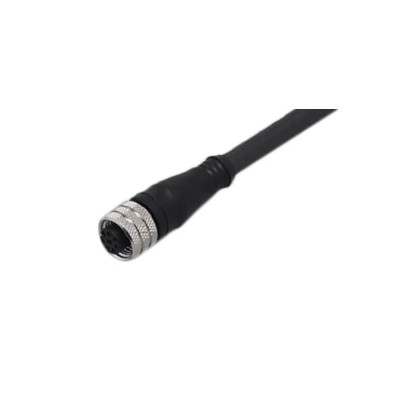 ifm electronic Female 8 Way M12 to 8 Way Unterminated Sensor Actuator Cable 5m E12403