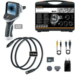 Laserliner 17 mm Probe Inspection Camera Kit with 1500 mm Probe Length, 640 x 480 pixel Resolution, LED Illumination 092.947A