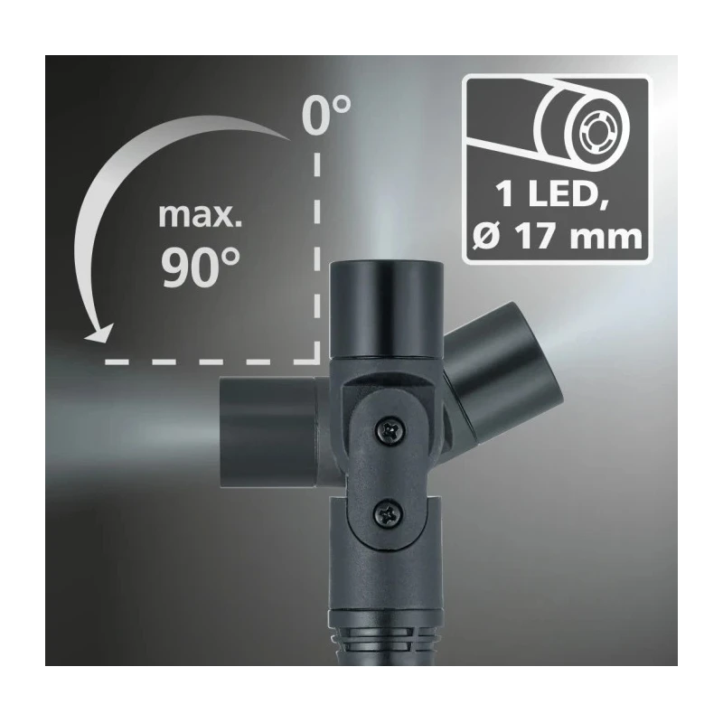 Laserliner 17 mm Probe Inspection Camera Kit with 1500 mm Probe Length, 640 x 480 pixel Resolution, LED Illumination 092.947A
