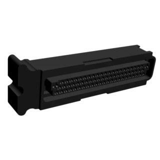 TE Connectivity Junior Power Timer Automotive Connector Female Black 68 Way Crimp Termination 963598-1