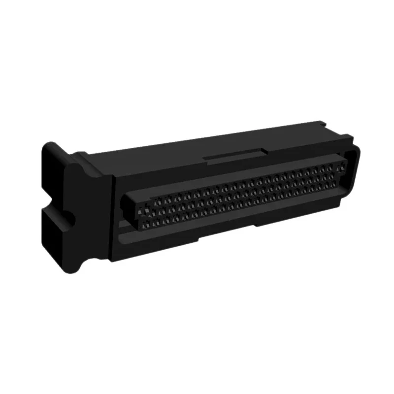TE Connectivity Junior Power Timer Automotive Connector Female Black 68 Way Crimp Termination 963598-1