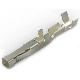 TE Connectivity Micro MATE-N-LOK Series Female Crimp Terminal 5A Current 30 to 26 AWG Wire Size 1-794607-1