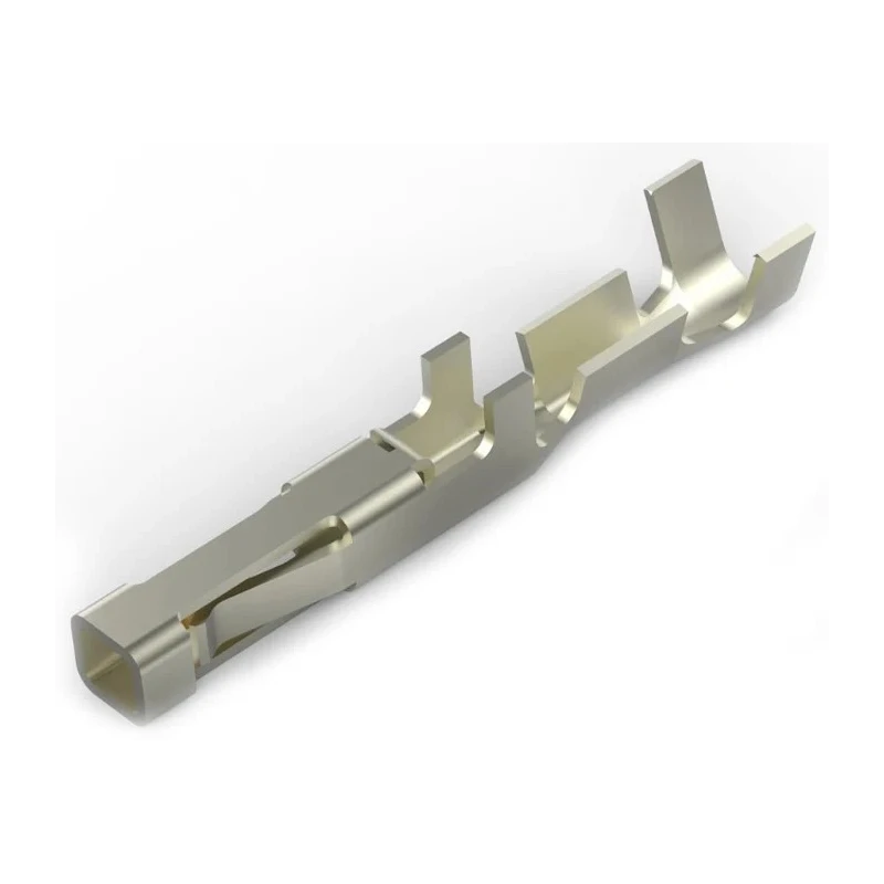 TE Connectivity Micro MATE-N-LOK Series Female Crimp Terminal 5A Current 30 to 26 AWG Wire Size 1-794607-1