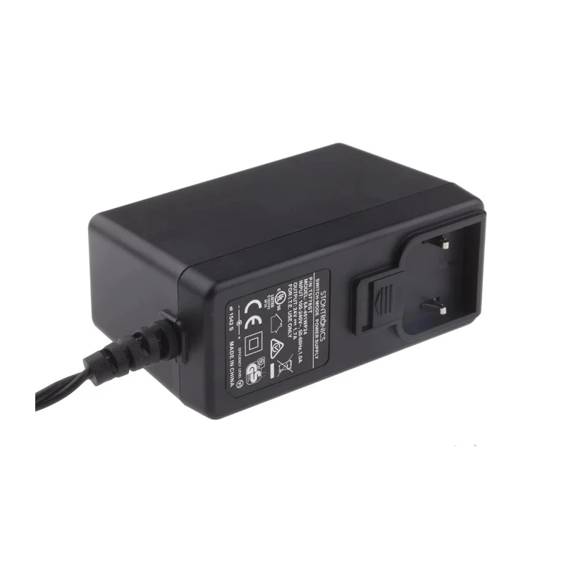 RS PRO AC/DC Adapter 40 W 24 V DC 1.7 A 2.1 x 5.5 x 12 mm Centre Positive EU Interchangeable Model 903-2911