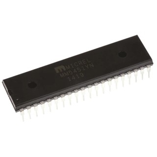 Microchip LED Display Driver with 40 Pins, Operating Temperature Range -40°C to +85°C MM5451YN