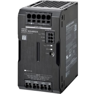 Omron S8VK-W Switched Mode DIN Rail Power Supply 480 V AC Input 24 V DC Output 20 A 480 W 