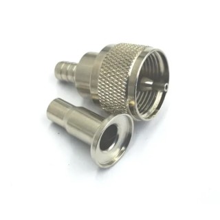 RS PRO Coaxial Connector Cable Male UHF 50 Ω Straight Body Cable 300MHz 500 V 218-4241