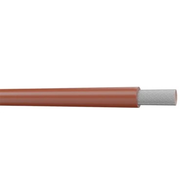 AXINDUS KY Series Brown 0.93 mm² Hook Up Wire, 18 AWG, 19 x 0.25 mm Strands, 100 m Length, Polyvinyl Chloride KY3007M