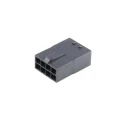 Molex 8 Way Nylon Connector Housing, Plug Type, 4.2mm Pitch, Black, 26mm Length, Series 172762, 172762-1008