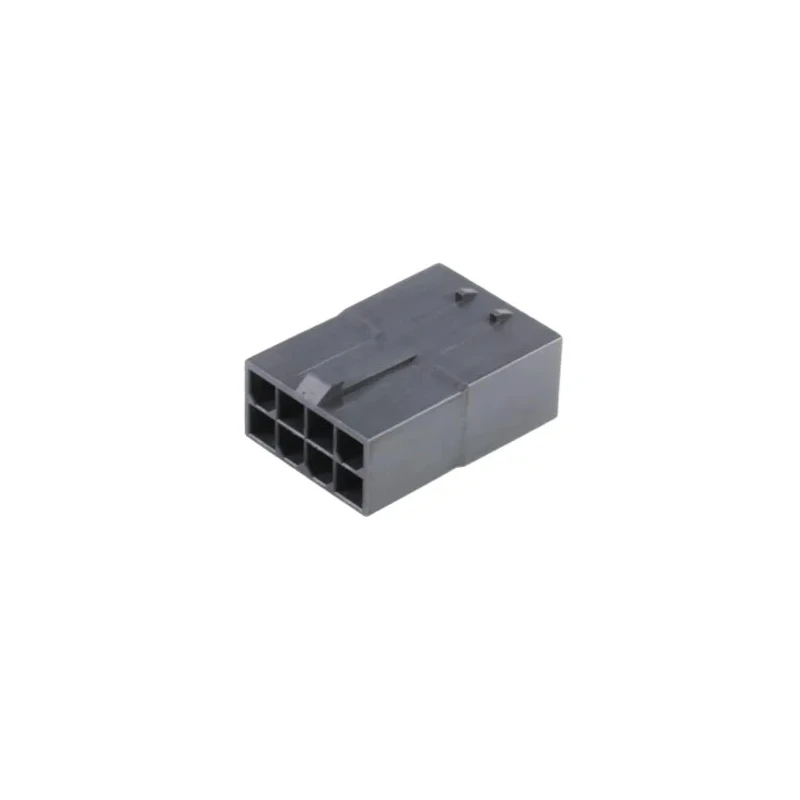 Molex 8 Way Nylon Connector Housing, Plug Type, 4.2mm Pitch, Black, 26mm Length, Series 172762, 172762-1008