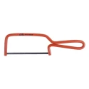 ITL Insulated Tools Ltd 6 in Hacksaw with Hardened Steel Blade, Nylon 11 Insulated Handle, IEC 60900 Compliant 911-1152