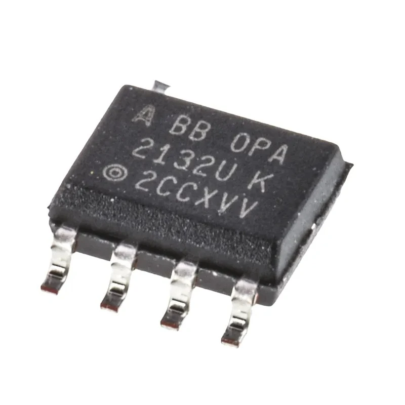 Texas Instruments Operational Amplifier, JFET Input, 8 MHz Gain Bandwidth, 2 Channels, 8-Pin 18V SOIC OPA2132UA