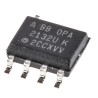 Texas Instruments Operational Amplifier, JFET Input, 8 MHz Gain Bandwidth, 2 Channels, 8-Pin 18V SOIC OPA2132UA