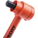 ITL Insulated Tools Ltd 12-Piece 1/2 in Square Drive Driver Socket Set Nylon 11 Insulated 1000V VDE Approved 911-1477