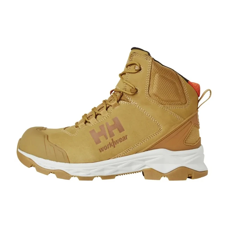 Helly Hansen Oxford Wheat Composite Toe Capped Unisex Safety Boots Size 12.5 EU 48 with Metal Free Penetration 78403_724-48