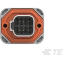 TE Connectivity DEUTSCH DT Automotive Connector Male Grey Screw Mount 6 Way Solder Termination DT15-6P-GP01