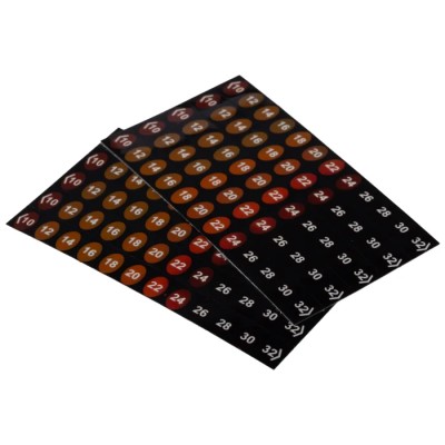 RS PRO Temperature Label Indicator 10 °C to 32 °C 12 Levels 906-4618