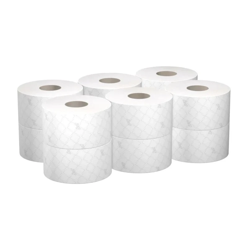 SCOTT Commercial Toilet Roll 12 Rolls, 9996 Sheets, 198mm Diameter, High Capacity 8591