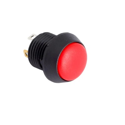 EOZ FL Series Push Button Switch SPST Momentary, 12 mm Cutout, IP67, Panel Mount FL12NR