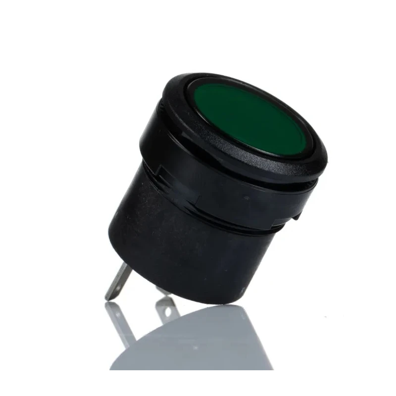 EAO Push Button Switch Momentary Operation Red Actuator 22.5mm Cutout Diameter 84.0202.5R