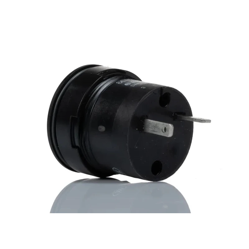 EAO Push Button Switch Momentary Operation Red Actuator 22.5mm Cutout Diameter 84.0202.5R