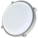 Timeguard Round LED Bulkhead Light 7W 230V AC Die Cast Housing Cool White 5000K IP65 LEDBHR7W