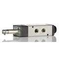 Norgren Pneumatic Solenoid Valve, Solenoid/Spring G Actuation, 24V, 2W Power, 3 Ports, 1/8 to 1/2 in Port Size V60A417A-A2000