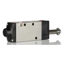 Norgren Pneumatic Solenoid Valve, Solenoid/Spring G Actuation, 24V, 2W Power, 3 Ports, 1/8 to 1/2 in Port Size V60A417A-A2000
