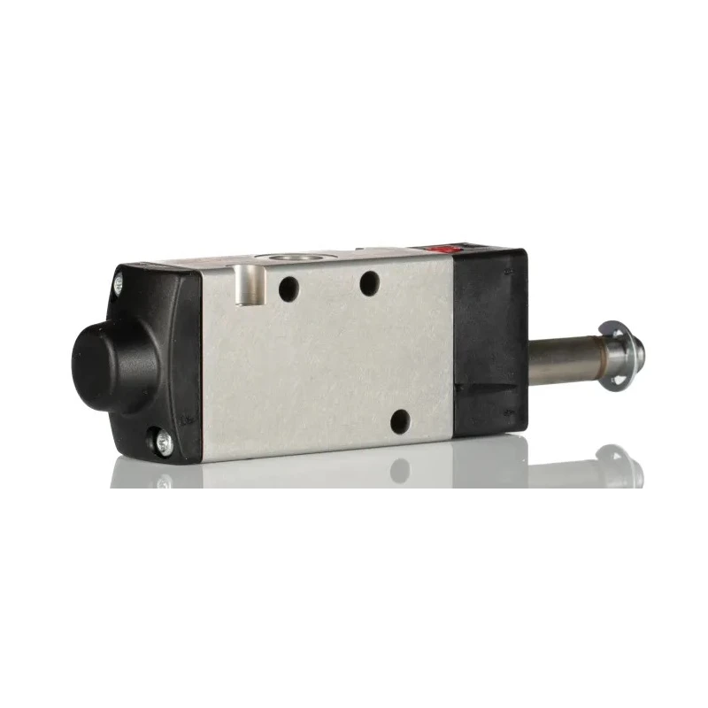 Norgren Pneumatic Solenoid Valve, Solenoid/Spring G Actuation, 24V, 2W Power, 3 Ports, 1/8 to 1/2 in Port Size V60A417A-A2000