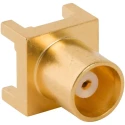 Amphenol RF Coaxial Connector PCB Female MCX 50 Ω Straight Body Through Hole 919-382J-51P