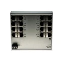 HARTING Unmanaged 16 Port Ethernet Switch 100Mbps Industrial DIN-Rail Mount 24020160010