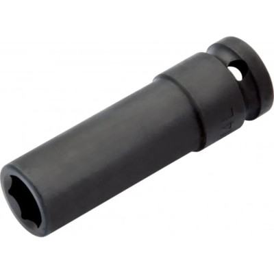 SAM 10 mm 12.7 mm Drive Hexagon Impact Socket, Metric, 80 mm Length NS-10-L