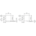 Durakool PCB Power Relay 12V dc Coil 60A Switching Current SPDT DG85B-7011-75-1012