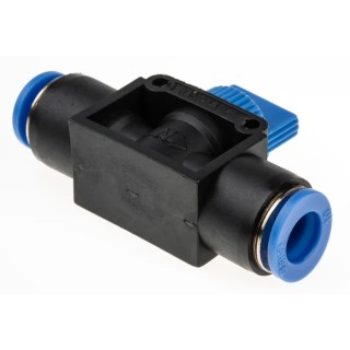 RS PRO Pneumatic Manual Control Valve Rotary Knob 10 mm 10 bar 0°C to +60°C III B 916-0971