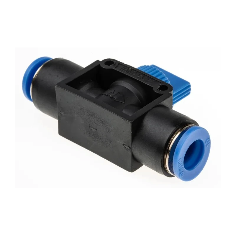RS PRO Pneumatic Manual Control Valve Rotary Knob 10 mm 10 bar 0°C to +60°C III B 916-0971