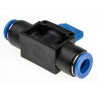 RS PRO Pneumatic Manual Control Valve Rotary Knob 10 mm 10 bar 0°C to +60°C III B 916-0971