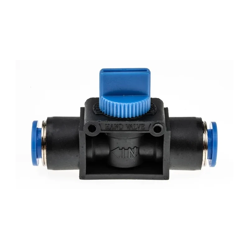 RS PRO Pneumatic Manual Control Valve Rotary Knob 10 mm 10 bar 0°C to +60°C III B 916-0971