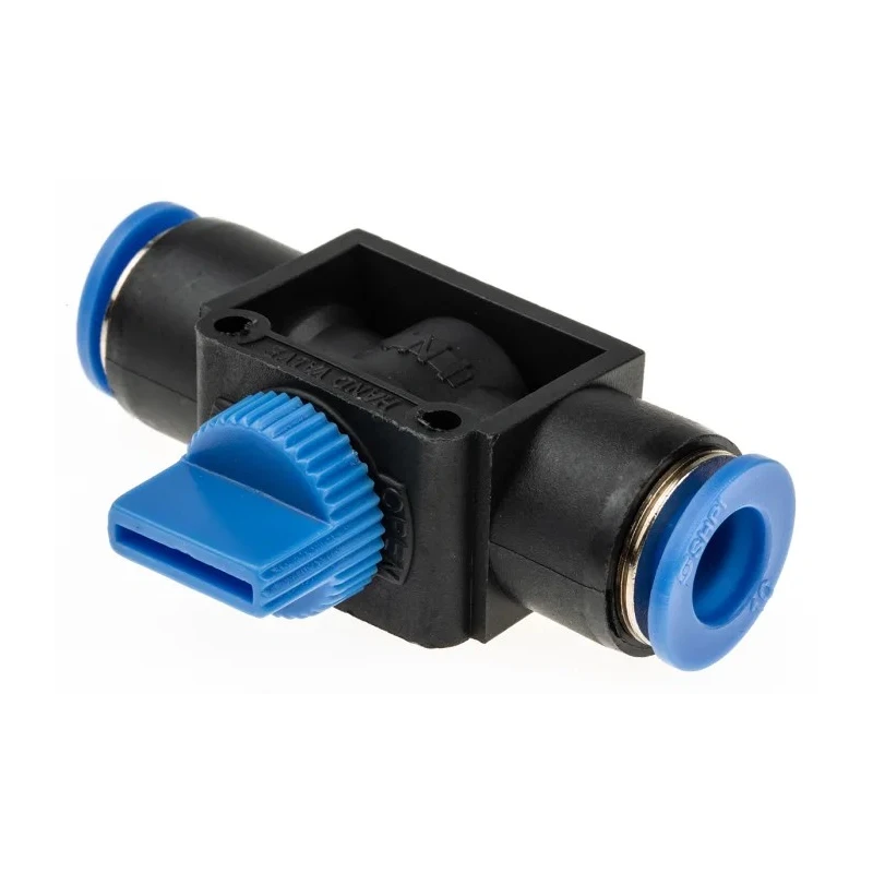 RS PRO Pneumatic Manual Control Valve Rotary Knob 10 mm 10 bar 0°C to +60°C III B 916-0971
