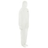 3M Disposable Coverall White SMS Fabric Splash Resistant Solid Protection Dust Protection 2XL 115 to 124 cm 7000089615