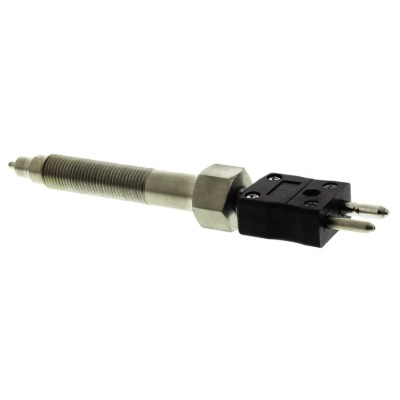 RS PRO Type J Mineral Insulated Melt Bolt Thermocouple 76 mm Length, 3 mm Diameter, Stainless Steel Probe, Plug 219-4731