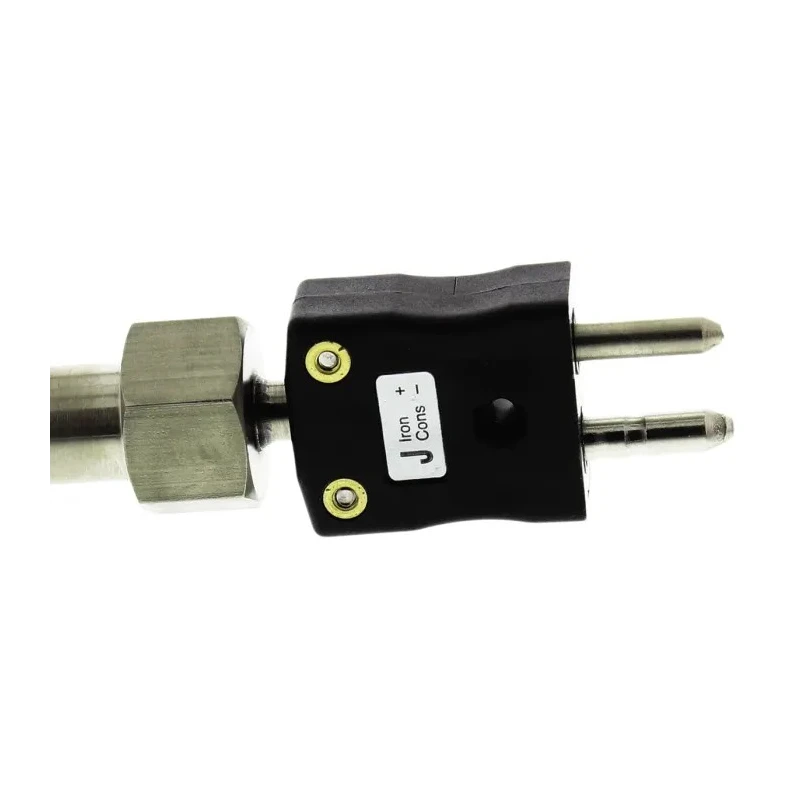 RS PRO Type J Mineral Insulated Melt Bolt Thermocouple 76 mm Length, 3 mm Diameter, Stainless Steel Probe, Plug 219-4731