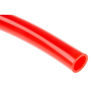 RS PRO Compressed Air Pipe Red Polyurethane 10 mm 30 m CPU Series 917-2435