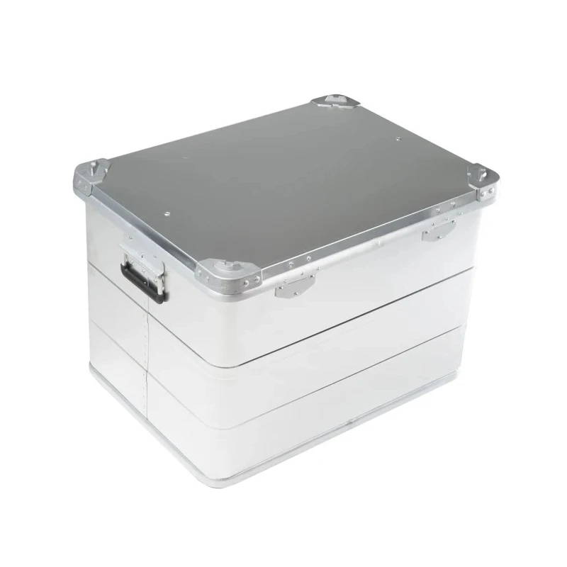 RS PRO Metal Waterproof Watertight Transit Case Aluminium with Anodised Finish, 630 mm x 465 mm x 440 mm 914-4102